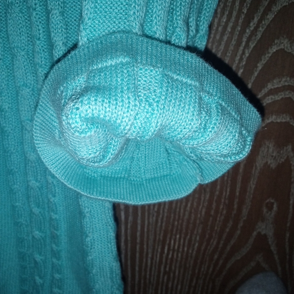Croft & Barrow Mint Green Cable Knit Button Up Cardigan Sweater.Sz Women XL NWOT - Picture 16 of 16